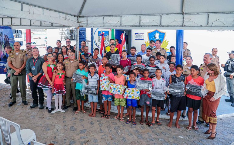 Polícia Militar reinaugura Base Comunitária do Conjunto Carminha, no Benedito Bentes