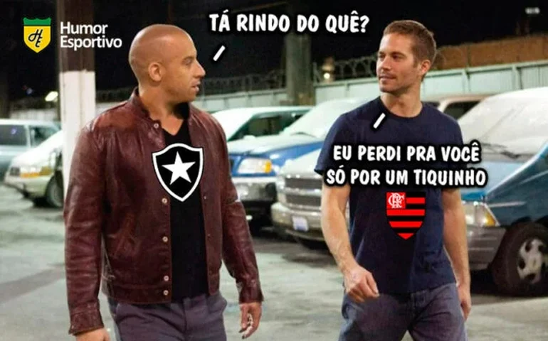 Botafogo assume liderança do Brasileirão após vencer Flamengo e rende memes nas redes; veja
