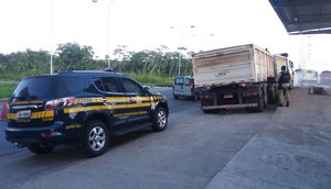 carreta apreendida
