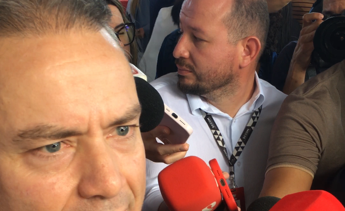 O ministro dos Transportes, Renan Filho