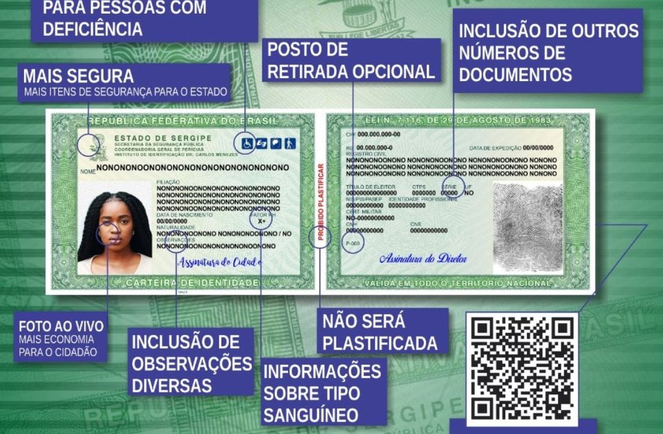 NOVA IDENTIDADE RG