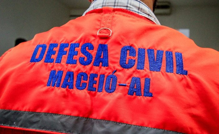 Defesa Civil Municipal segue monitorando chuvas em Maceió