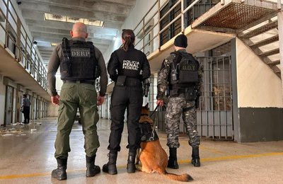 Brasil contra o Crime Organizado apreende celulares em presídios de 15 estados