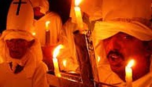 Procissão dos penitentes é evento religiosos tradicional de Nossa Senhora das Dores / Foto: Foto: Edmilson Brito
