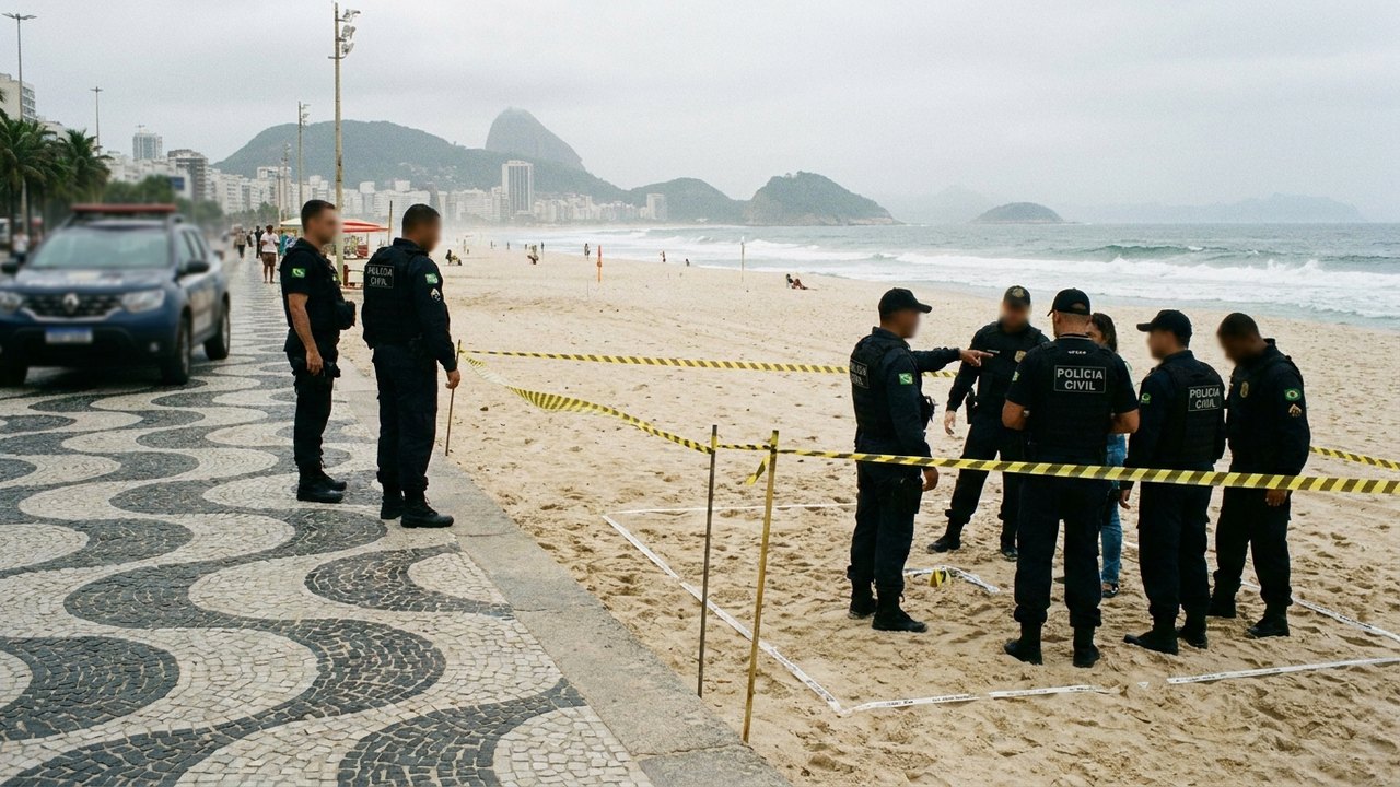 Barbárie em Copacabana: polícia tenta identificar um quinto suspeito de morte de ciclista confundido com ladrão
