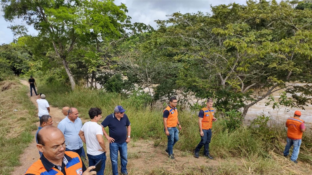 Técnicos da Semarh visitam barragens para avaliar riscos de rompimento