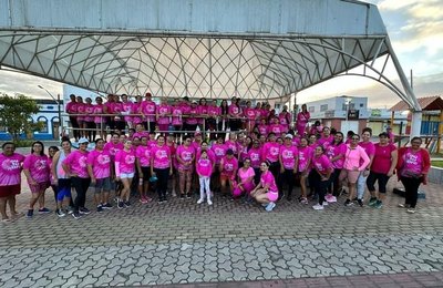 Saúde de Anadia realizou ações de prevenção da Campanha Outubro Rosa