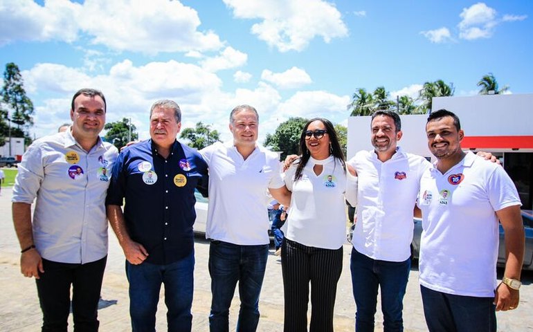 Paulo Dantas participa da inauguração de nova indústria em Santa Luzia do Norte