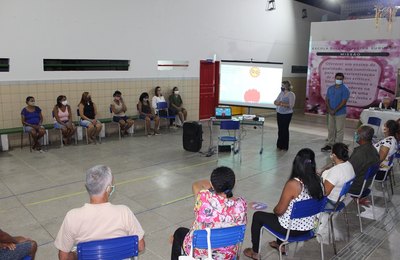 Jovens, Adultos e Idosos da Escola Luísa Oliveira, no Ouro Preto, retomam aulas presenciais