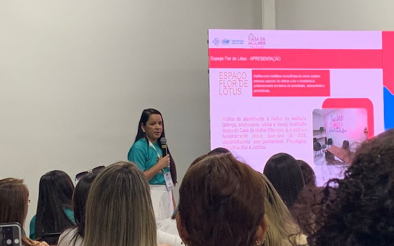 Casa da Mulher Pilarense é destaque em congresso nacional de saúde