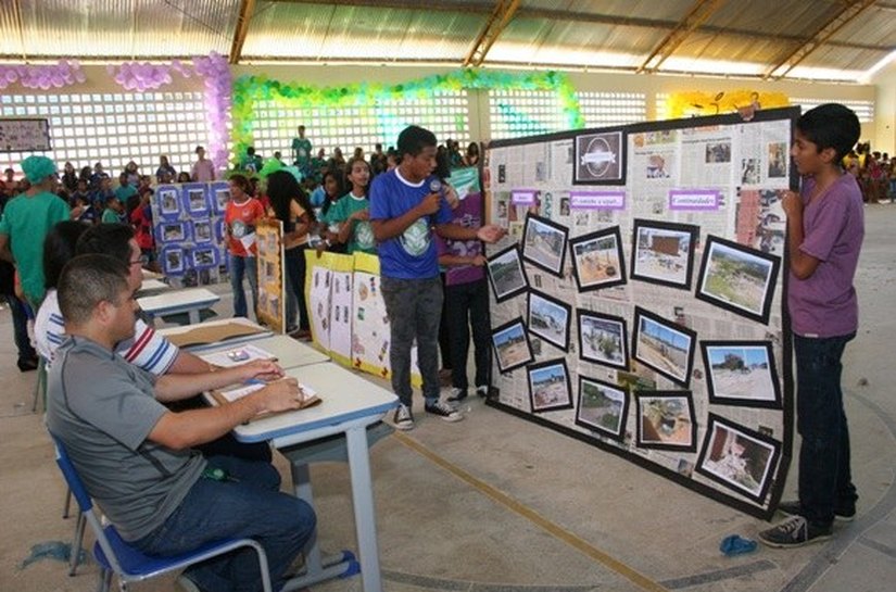 Projeto para preservação do patrimônio promove mudança visual em escola do Clima Bom