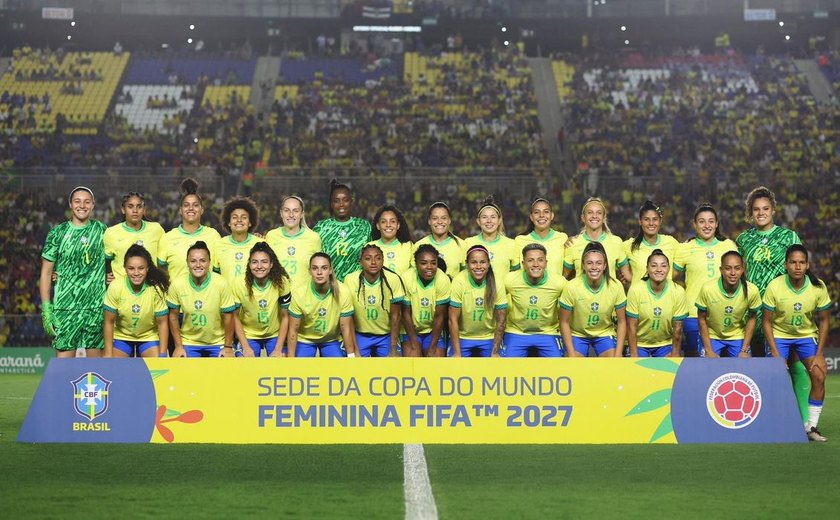 Seleção feminina volta a campo contra Colômbia em amistoso no ES