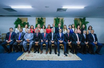 Governador Paulo Dantas reempossa George Santoro como novo secretário da Fazenda