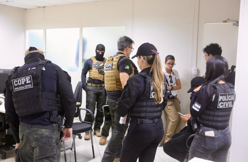 Operação em Aracaju / Foto: Reprodução/SSP