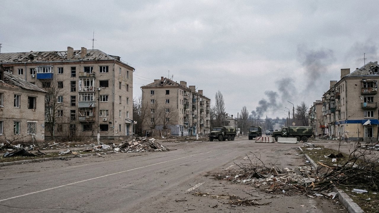 Rússia diz ter tomado 127 edifícios em Konstantinovka, na região de Donetsk