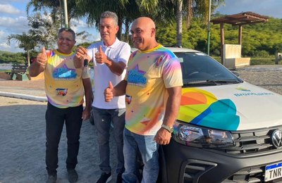 Prefeito de Branquinha reforça frota de veículos