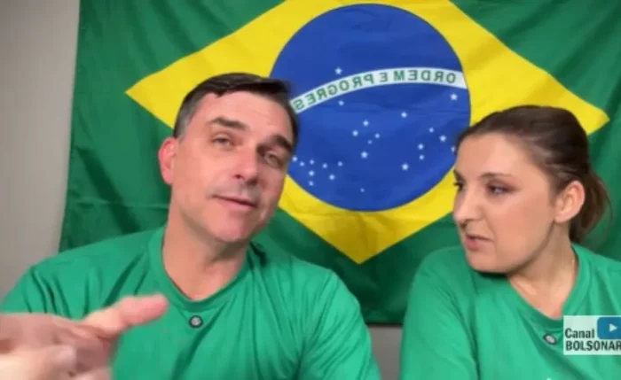 Flávio Bolsonaro afirmou que gostaria de ter Daniella Marques como candidata a vice em sua chapa presidencial