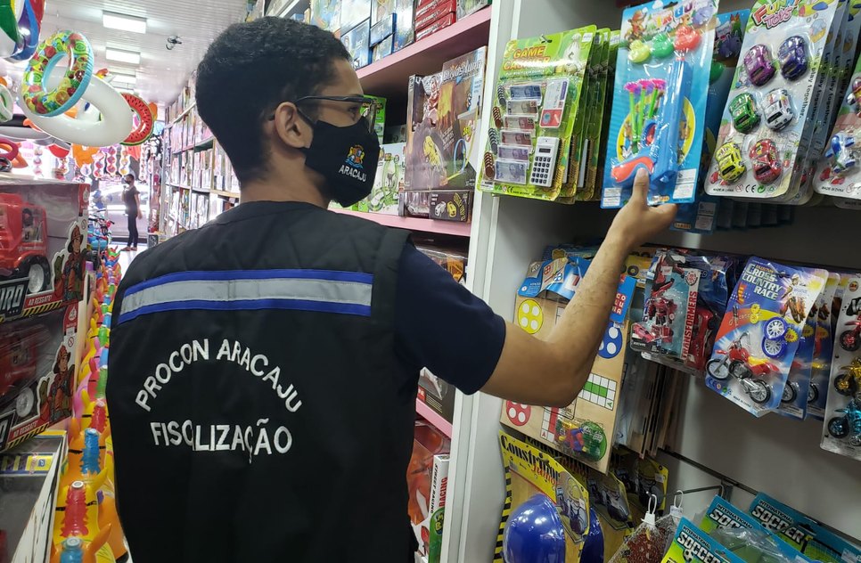 Fiscalização acontece desde a última segunda-feira (4). / Foto: Foto: Procon de Aracaju.