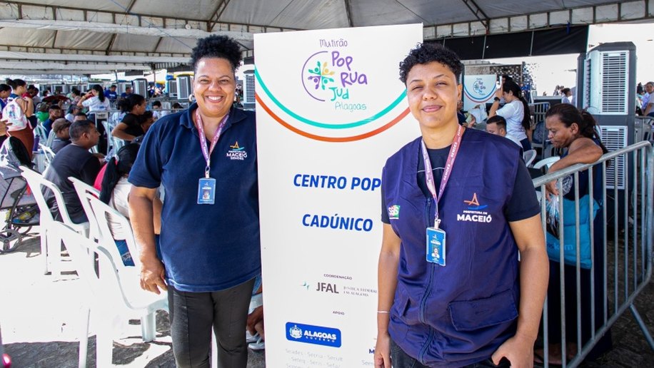 Secretaria de Desenvolvimento Social beneficia população vulnerável no 3º Mutirão PopRuaJud