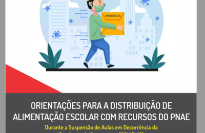 Cartilha orienta distribuição de merenda com recursos do PNAE