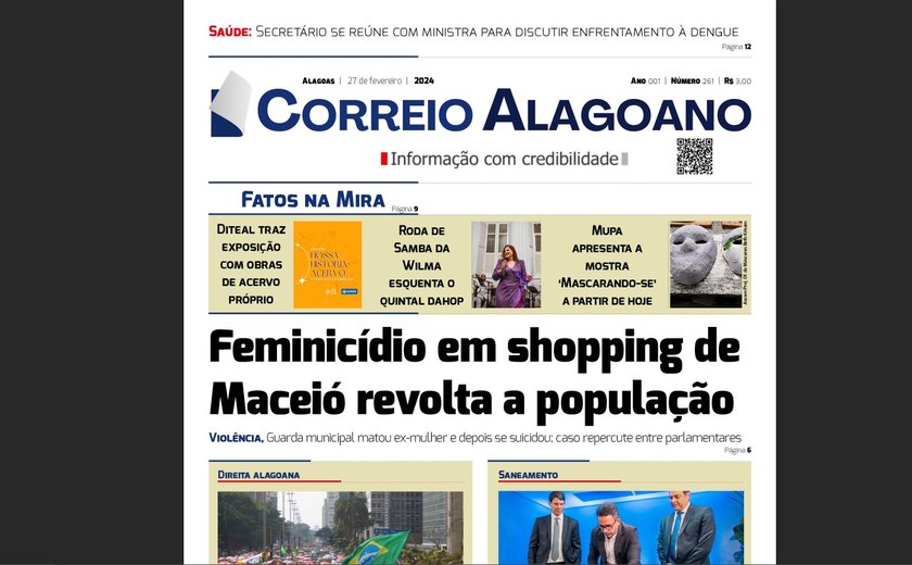 Feminicídio em shopping de Maceió revolta a população