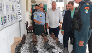 Doação armas PM GMS