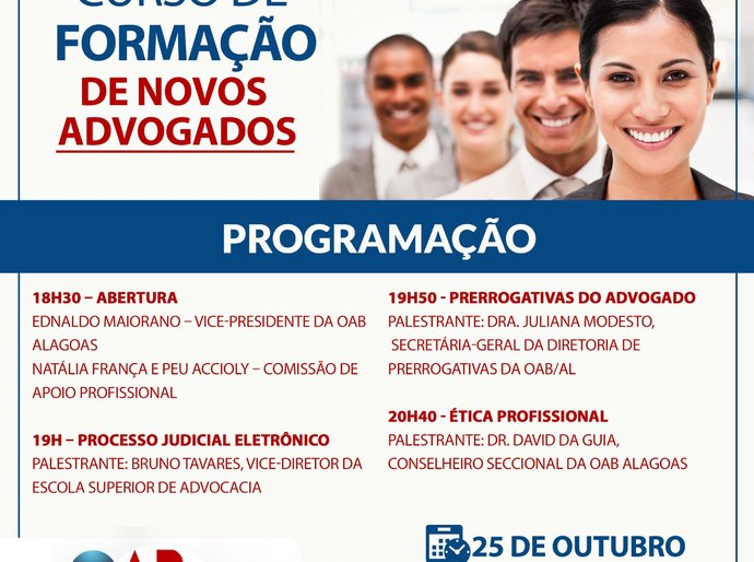 Curso de Formação discute Prerrogativas, Ética Profissional e Processo Eletrônico
