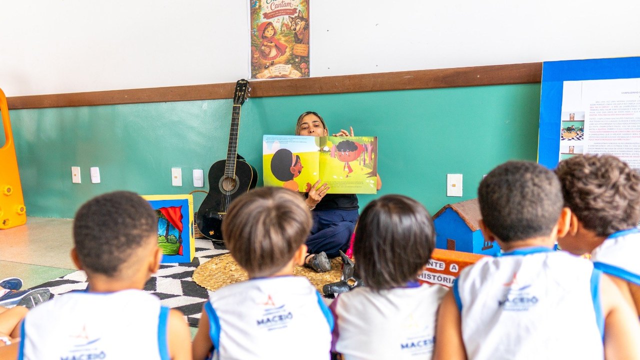 Dia da Educação Infantil é comemorado com atividades no CMEI José Orlando Cajé