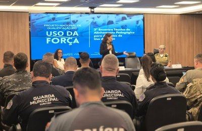 Oficiais da PM alagoana participam de treinamento para docentes de Uso da Força no DF
