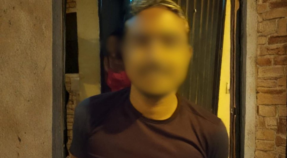 Homem foi identificado como João Paulo  / Foto: Assessoria Pcal 