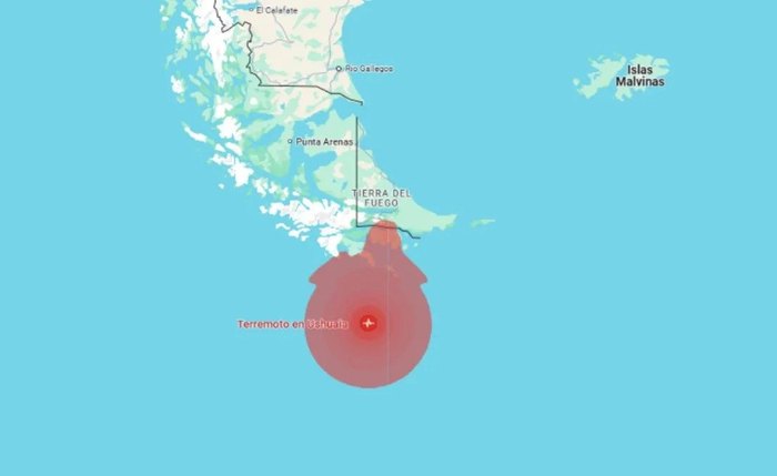 O epicentro do terremoto O epicentro do terremoto