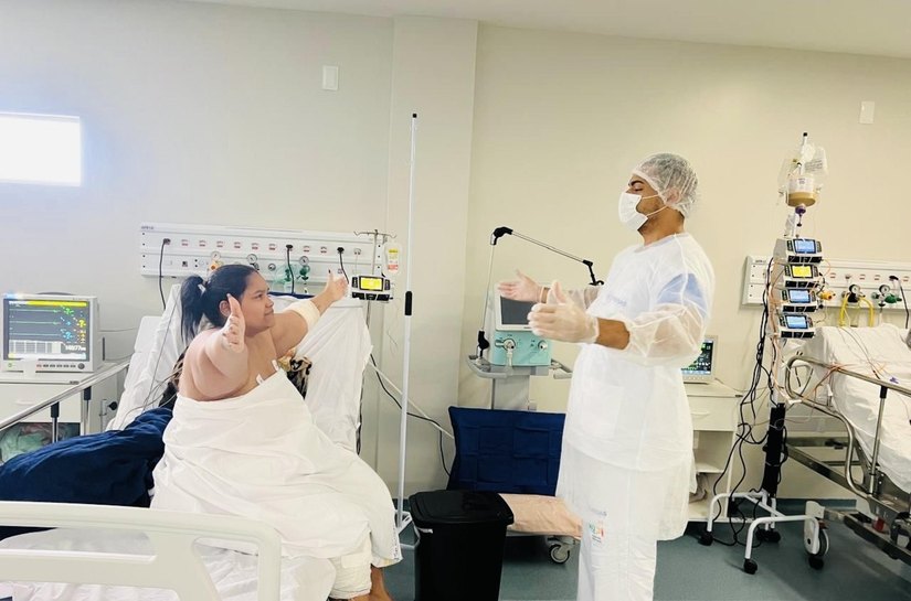 Mobilização precoce auxilia na recuperação de pacientes no Hospital Regional de Palmeira
