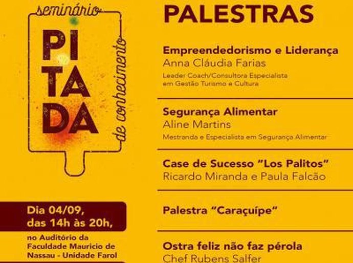 Chef Rubens Salfer ministra aula show em seminário na Uninassau Maceió