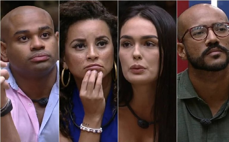 Domitila Barros, Cezar, Larissa e Ricardo disputam o nono Paredão do ‘BBB 23’