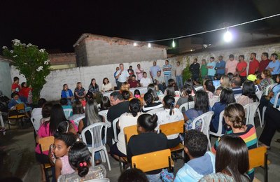 Prefeito Cacau garante melhorias para região do Broma, em Marechal