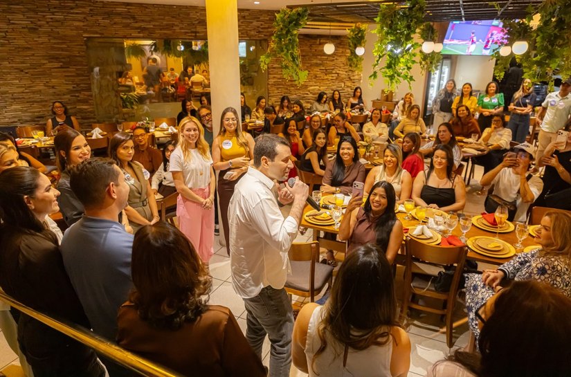 Em encontro com mulheres, Daniel Barbosa reforça compromissos com pautas femininas e de inclusão