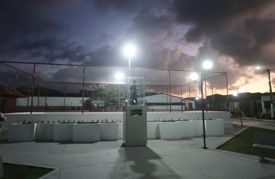 Prefeitura de Marechal entrega nova praça padre Cícero, no bosque dos Cajueiros
