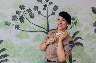 Policial militar de Alagoas dá cores aos sentimentos por meio da pintura
