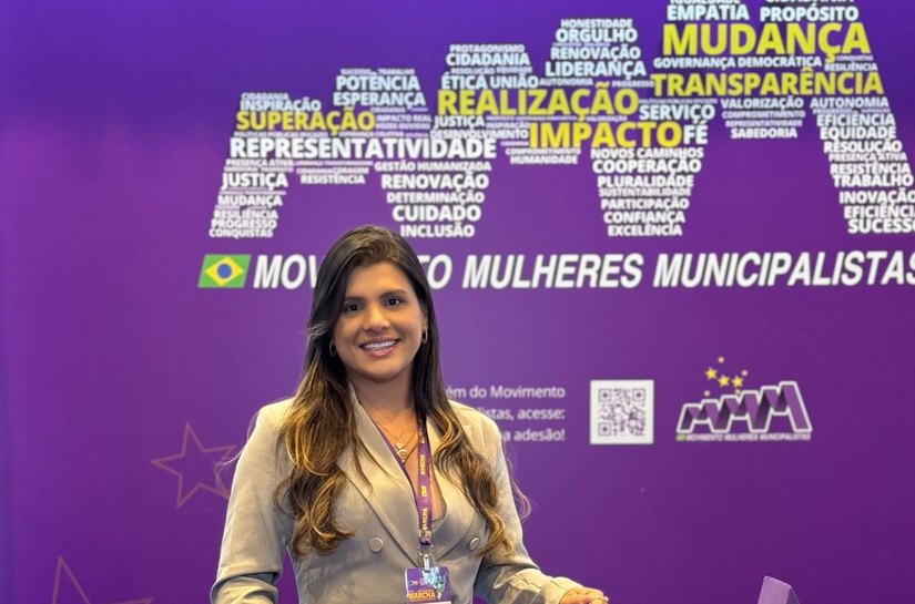 Prefeita Marcela Gomes tem 91% de aprovação em Novo Lino