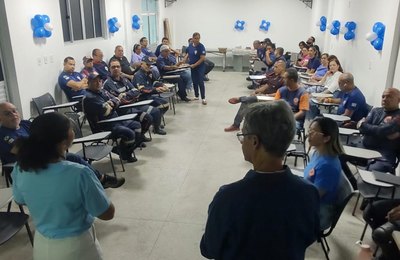 Samu Alagoas promove palestra alusiva ao Novembro Azul para prevenção do câncer de próstata