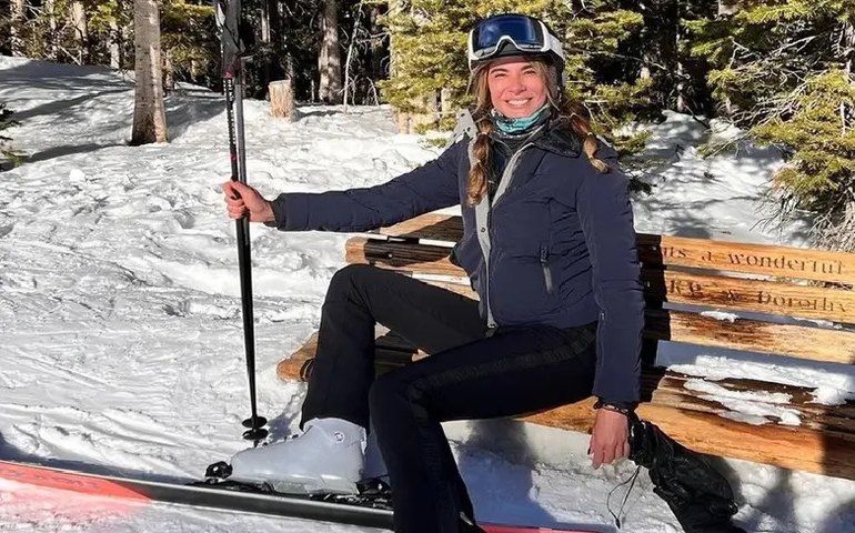 Luciana Gimenez diz que pressentiu acidente com esqui: Sabia que aconteceria