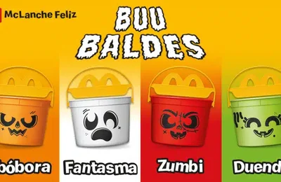 McLanche Feliz entra no clima de Dia das Bruxas com Buu Baldes