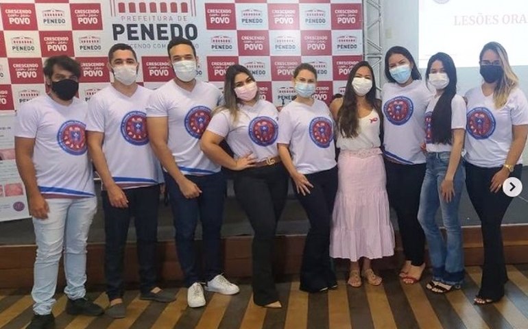 Equipe de saúde bucal da Prefeitura de Penedo participa de atualização em lesões orais