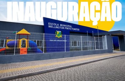 São José da Tapera inaugura escola municipal que passa ser modelo no Sertão de AL