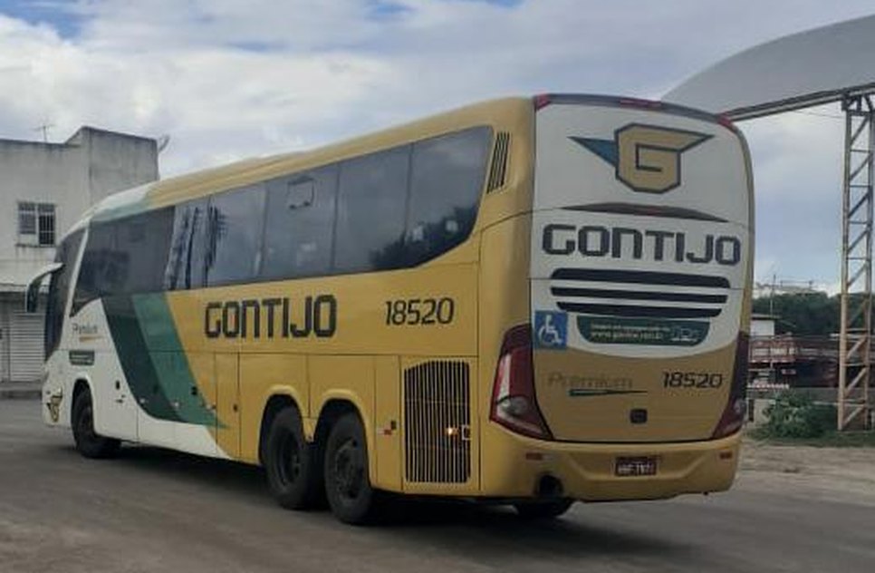 onibus seguindo de São Paulo para Itabaiana