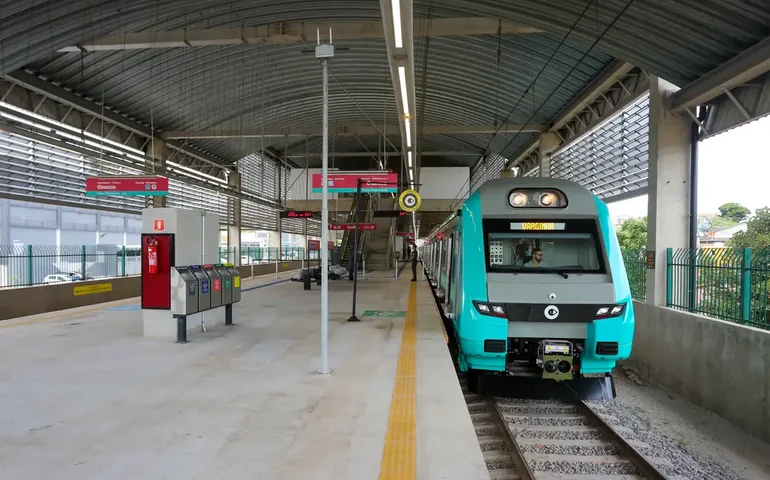 São Paulo: Estação Varginha é parcialmente inaugurada na zona sul