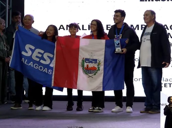 Escolas do SESI Alagoas conquistam premiações de destaque na Febic 2025