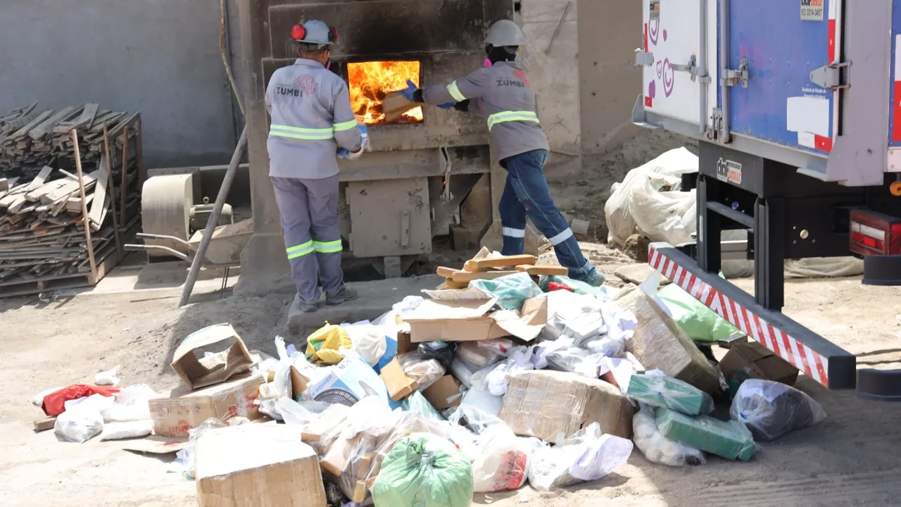 Combate ao tráfico: MPAL fiscaliza incineração de 700 kg de drogas apreendidas em Maceió e Região Metropolitana