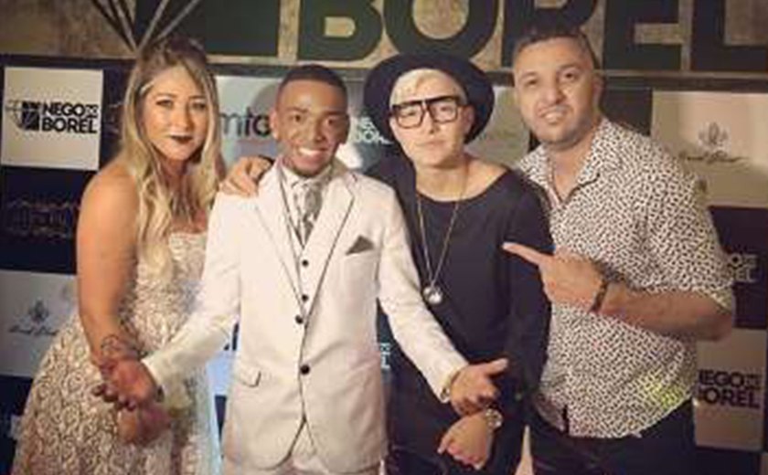 MC Gui e Rafaella Santos curtem festa de Nego do Borel, avaliada em R$ 400 mil