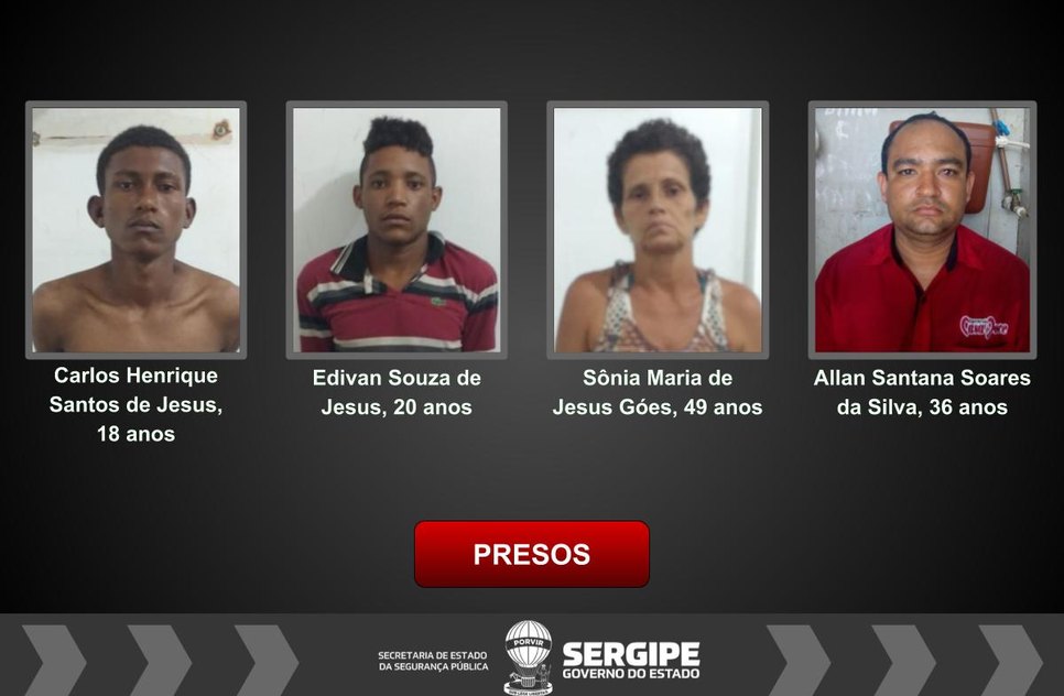 presos em Estância